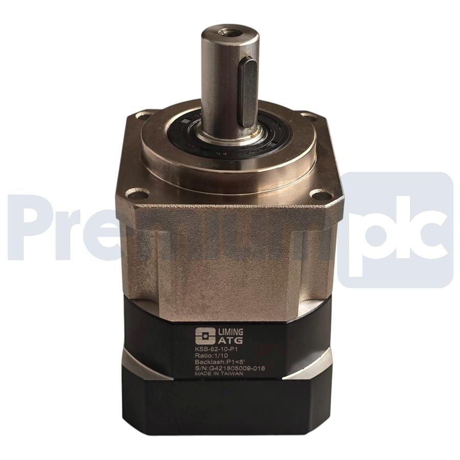 Used Liming ATG KSB-62-10-P1 High Precision Planetary Gearbox Reducer 10:1 Ratio NSMP