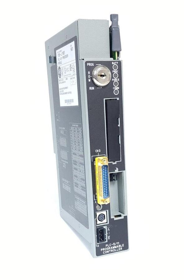 Used ALLEN BRADLEY 1785-L11B/E PLC-5/11 PROCESSOR MODULE SER. E F/W REV. D.1