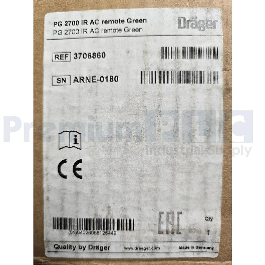 DRAGER Dräger PointGard 2700 PG 2700 IR AC REMOTE GREEN DETECTION SYSTEM 3706860