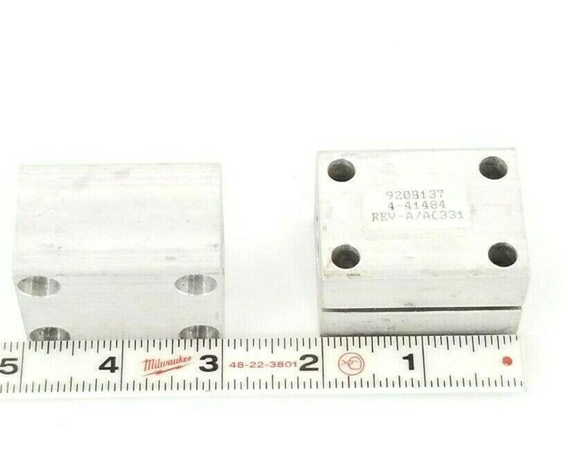 Used LOT OF 2 GENERIC 920B137 CLAMP FLAP GUIDES 4-41484 REV-A / AC331