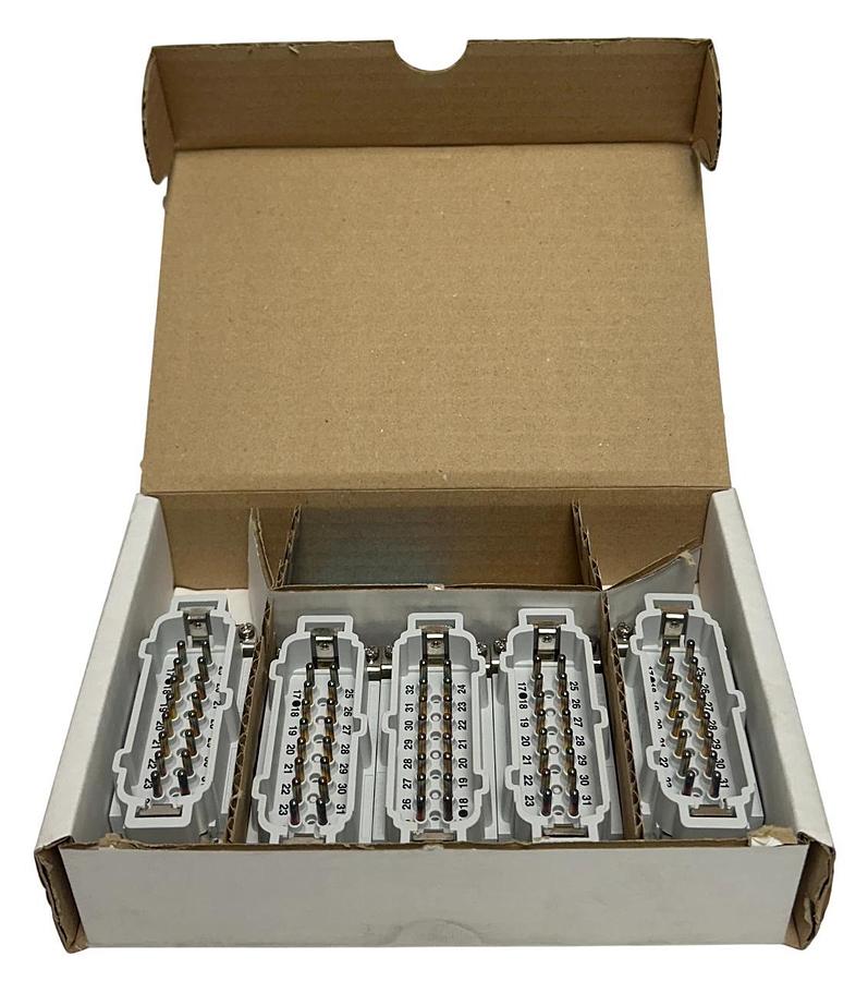 5 THOMAS & BETTS MS232B Pos-E-Kon MALE SCREW TERMINAL INSERTS B32 SERIES NSMP