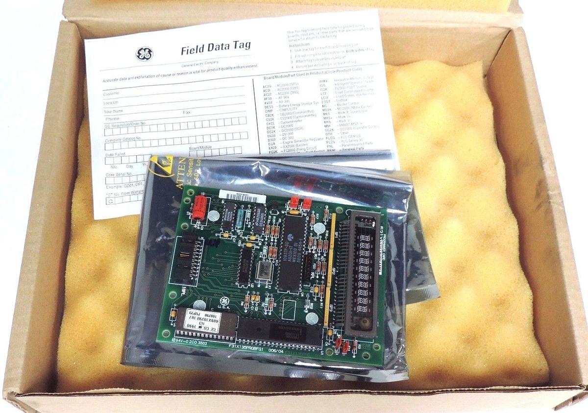 Used REPAIRED GE FANUC 531X135PRGAAM3 PROGRAMMER CARD F31X135PRG