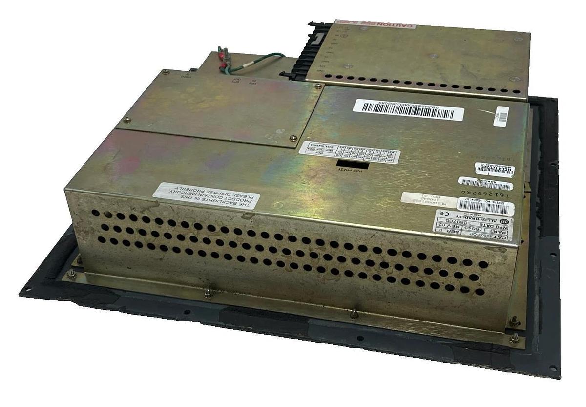 Used Allen Bradley 8520-FOP /D 9/Series Operator Interface 10.5" 176643 Rev 02 (read)