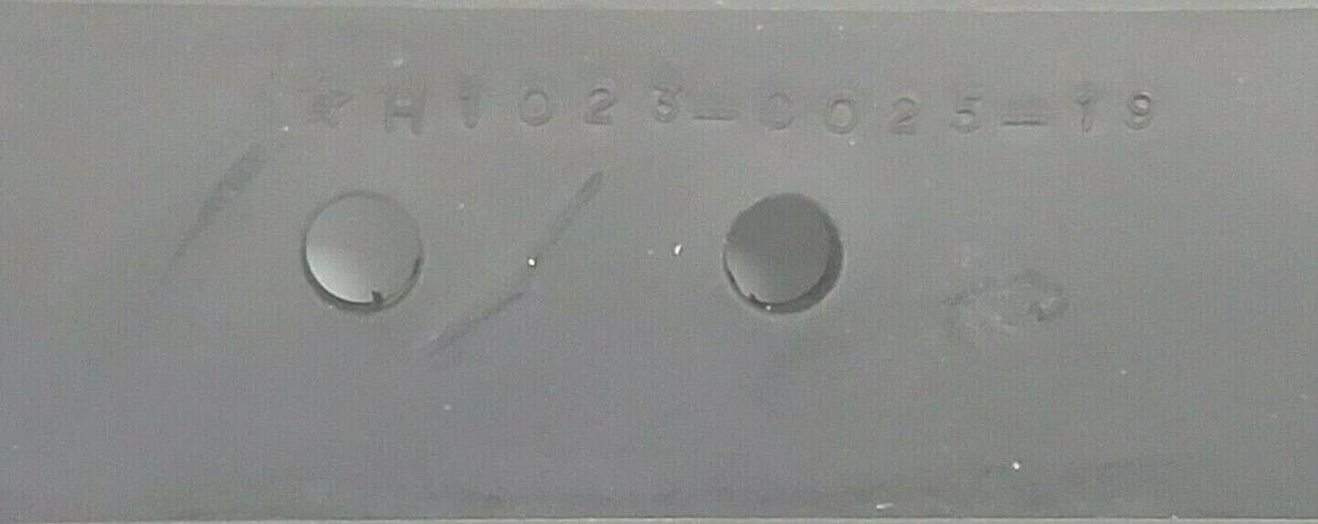 LOT OF 3 NEW OKUMA H1023-0025-19 WIPERS LU45 LOWER CLOSS-SLIDE (BACK PLATE LEFT)