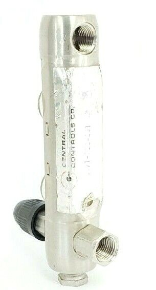 Used WALLACE & TIERNAN CENTRAL CONTROLS NPXB-140 FLOW METER, 0-8GPH H2O, 3871-FIC-251