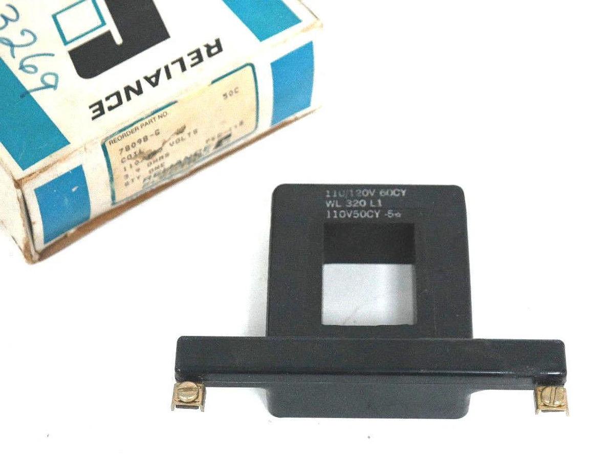 NIB RELIANCE ELECTRIC 78098-G COIL 110/120V 78098G