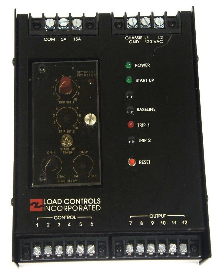 Used NEW LOAD CONTROLS INC PFR-1500 LOAD CONTROL, 5-15 A, 120 VAC, PFR1500