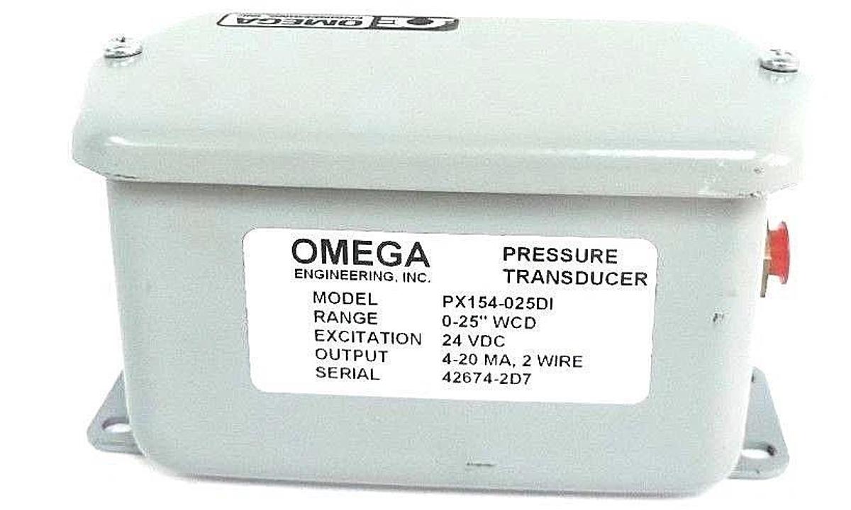 NEW OMEGA PX154-025DI PRESSURE TRANSDUCER PX154025DI