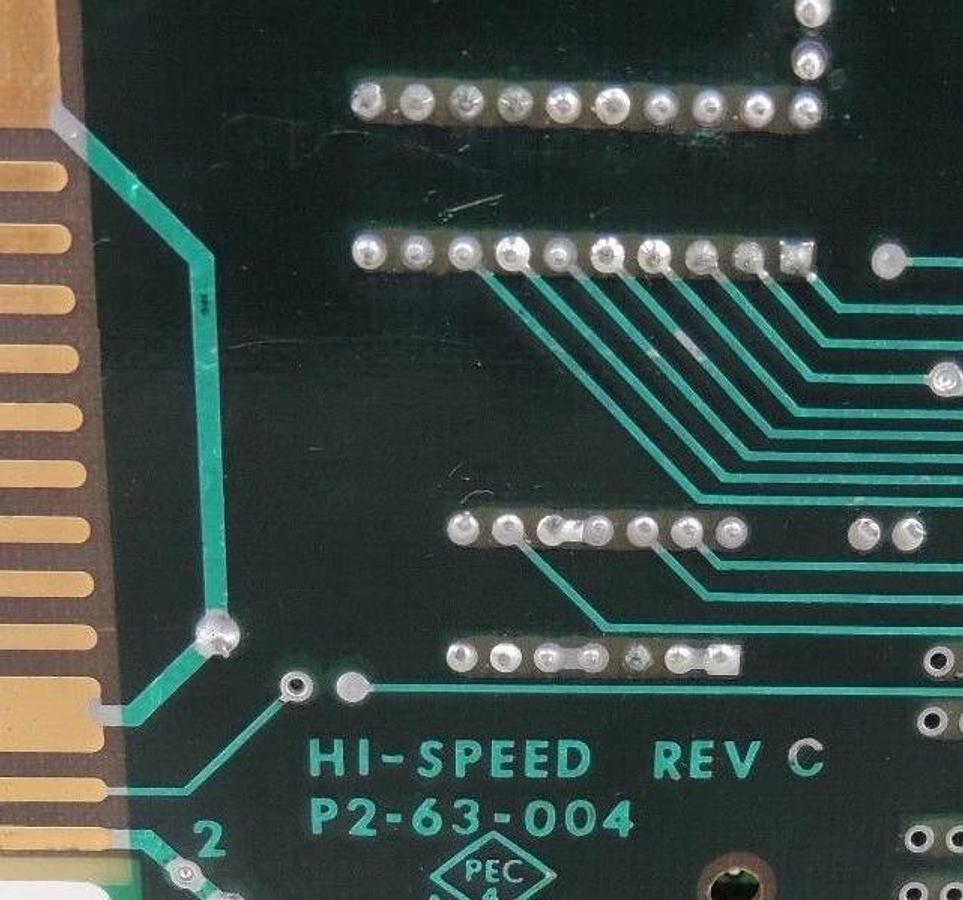 Used HI-SPEED P2-62-122, P2-63-004, B-2-65-098 WEIGHT FEEDBACK MODULE ASSEMBLY