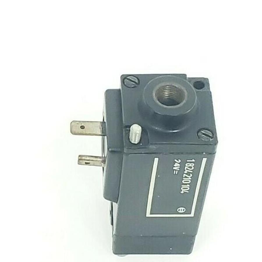 Used BOSCH 1824210104 SOLENOID VALVE COIL 24V (MISSING SCREW)