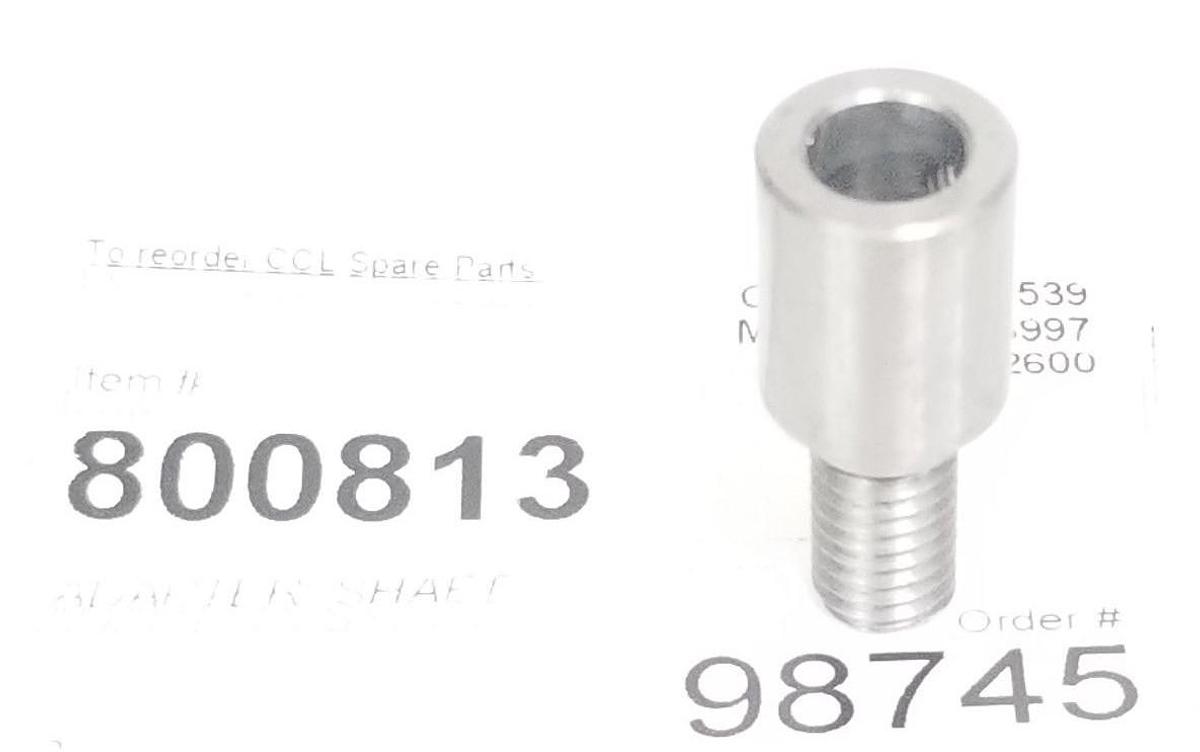 Used NEW CCL SPARE PARTS 800813 SHAFT ADAPTER