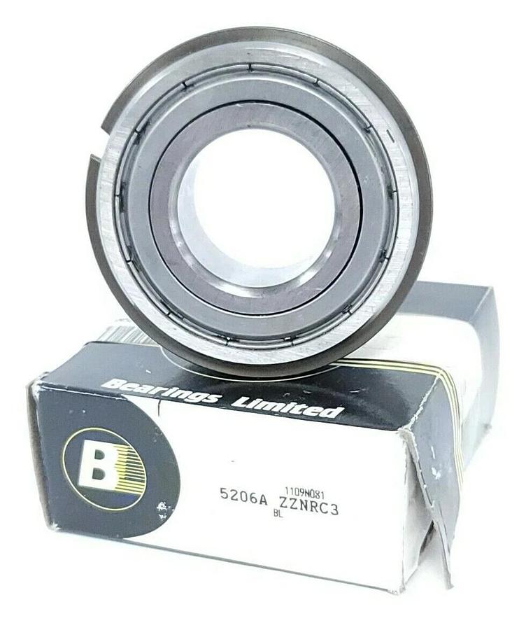Used NIB BL BEARINGS LIMITED 5206A ZZNRC3 BEARING