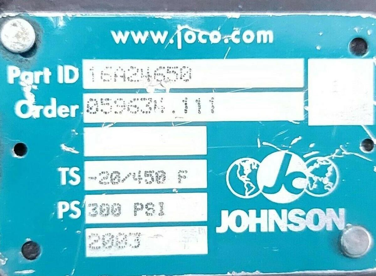 Used JOHNSON 3300SB2 1'' RH D.I. SUPER-B JOINT 16A24650 300PSI -20/450 F