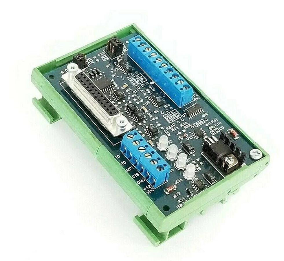 Used B & B ELECTRONICS MODEL: 4220PINB CONTROL BOARD 3702R1 W/ UMK-SE 11,25-1 HOLDER