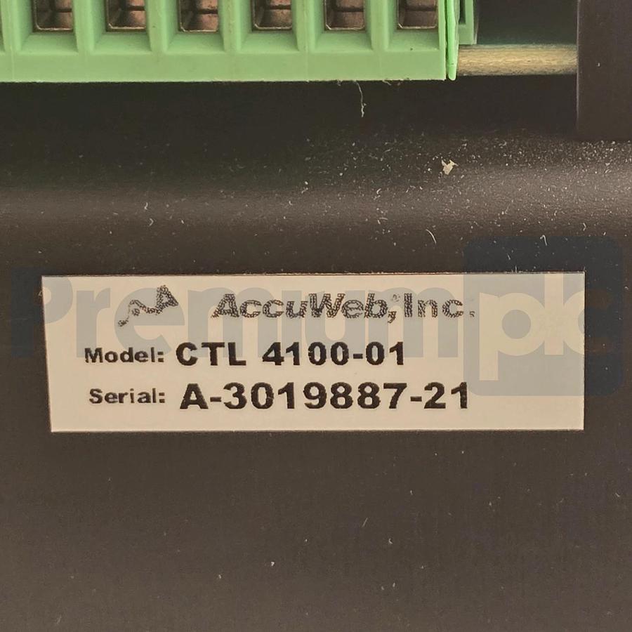 AccuWeb CTL 4100-01 | CTL4100-01 Micro 4000NET Web Guide Controller 115VAC NSNP
