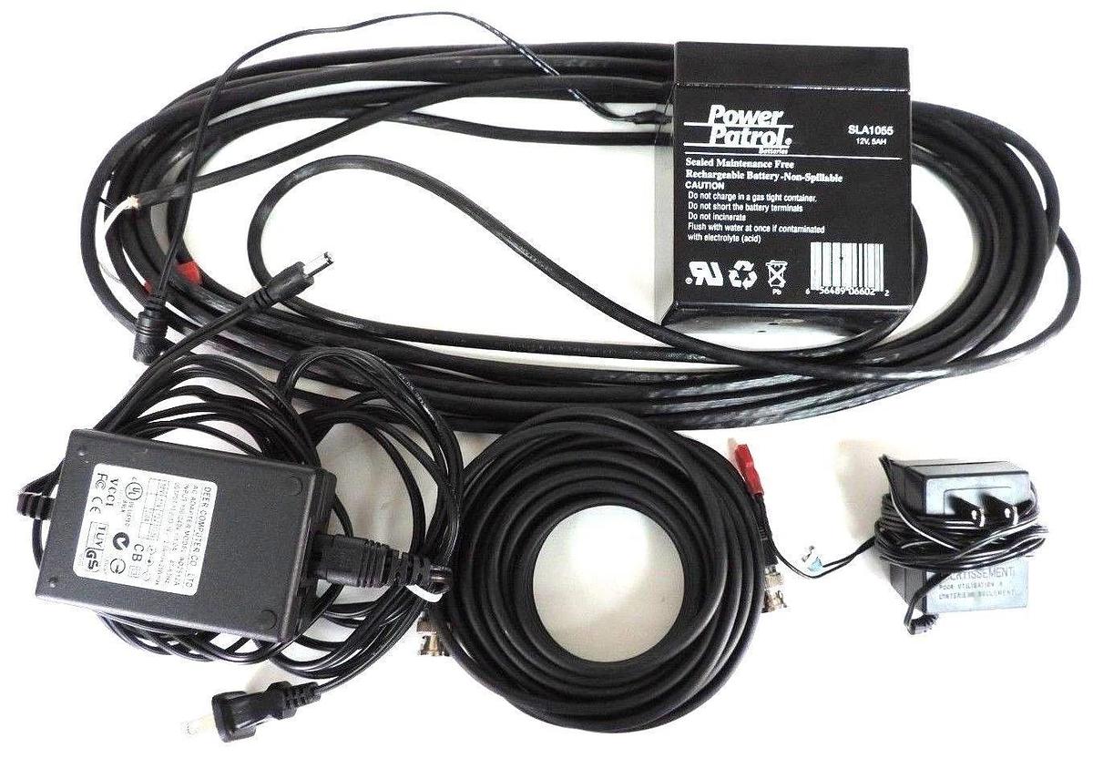 Used NEW MOBILE AUTHORITY 5.6" MOBILE VIDEO LCD MONITOR M58, SLCD-560R, & ACCESSORIES