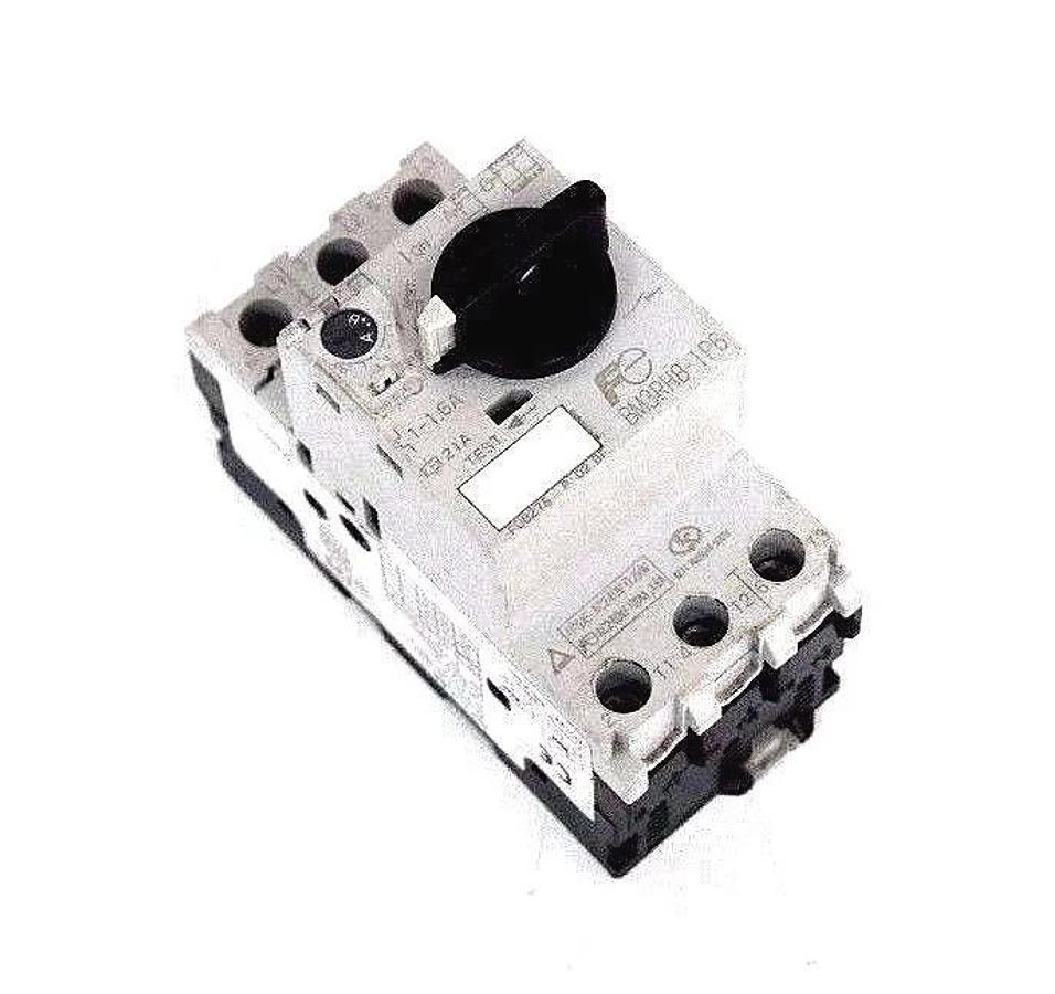 Used FUJI ELECTRIC BM3RHB-1P6 MANUAL MOTOR STARTER 1-1.6A BM3RHB1P6