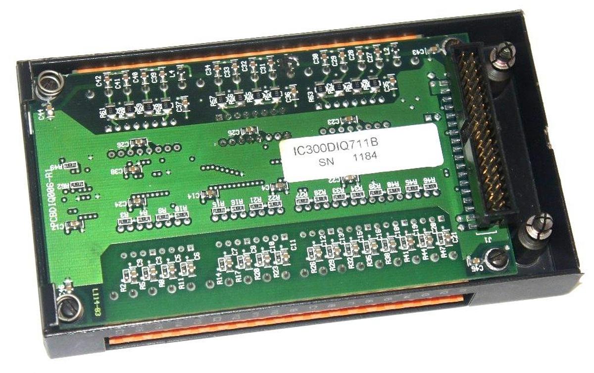 Used GE FANUC IC300DIQ711B I/O MODULE 16 INPUTS IC300DIQ711