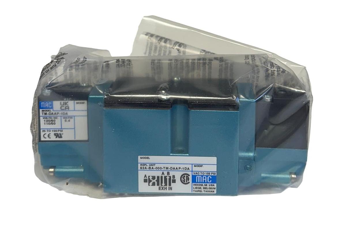 Used MAC 82A-BA-000-TM-DAAP-1DA / 82ABA000TMDAAP1DA SOLENOID VALVE 82 SERIES NSMP
