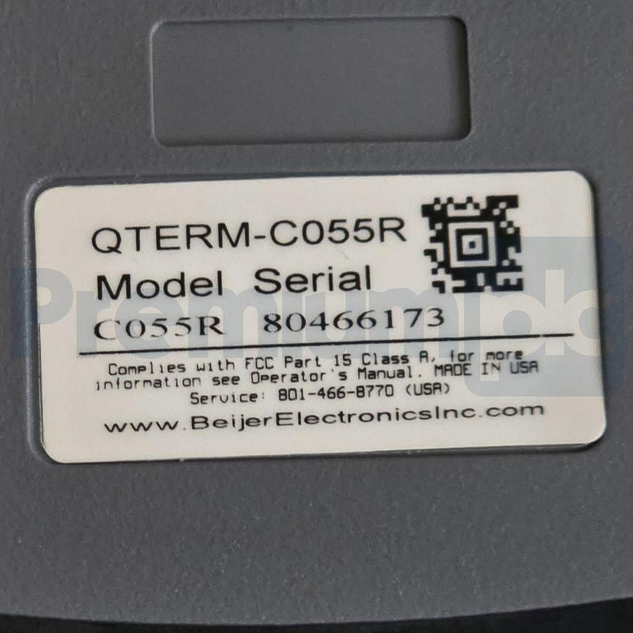 Used Beijer QTERM-C055R | C055R Handheld Programmer AL-76723 Gemeni NSMP