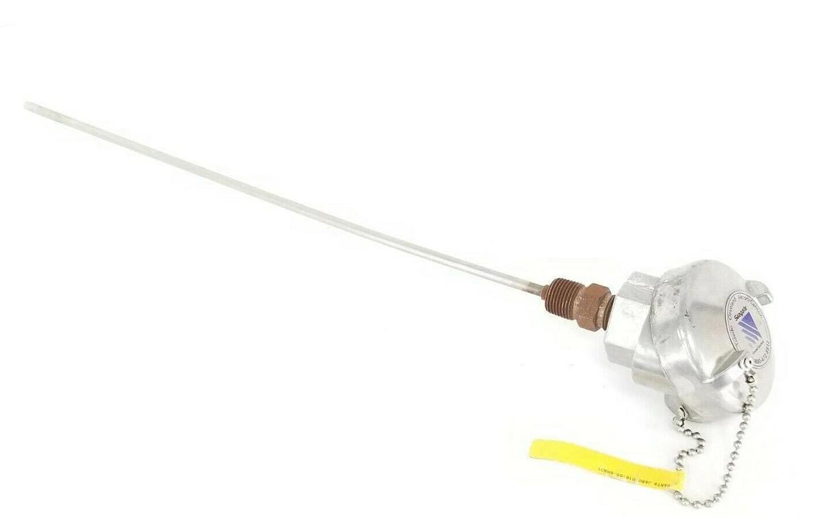 Used SEAGATE CONTROL SYSTEMS J48U-016-00-6HN31 THERMOCOUPLE ASSEMBLY 16'' IN. ROD
