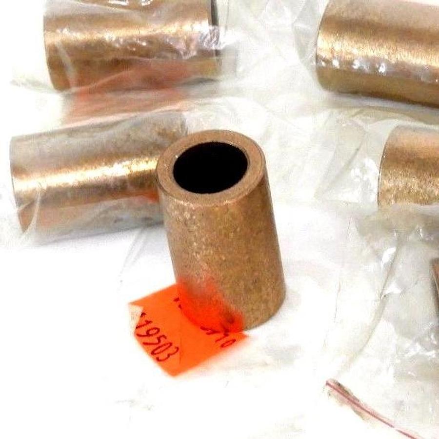 Used LOT OF 9 NEW SYMMCO SS-1624-20 1/2"IDx3/4"ODx1-1/4" BRONZE BEARING SLEEVES