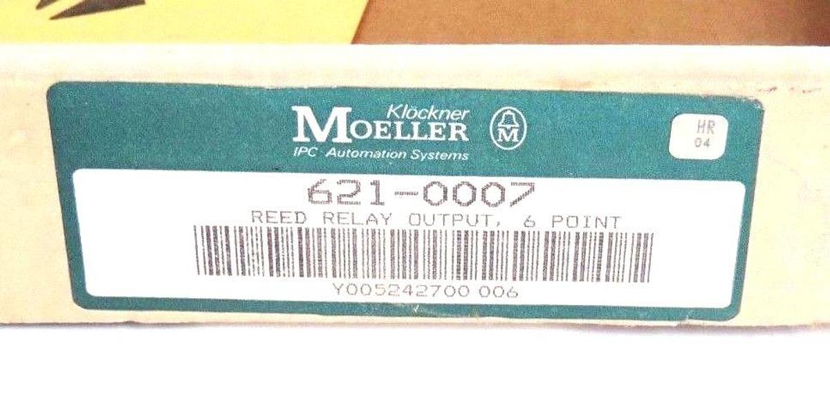 Used NIB HONEYWELL 621-0007 REED RELAY OUTPUT MODULE 250VAC, 140VDC, .5A, 6210007