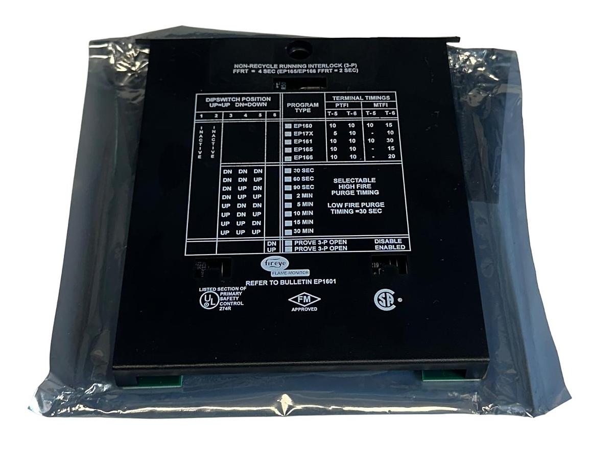 Used NEW UTC FIREYE EP160 FLAME-MONITOR PROGRAMMER MODULE NON-RECYCLE TFI OEM NSMP