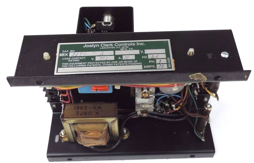 Used JOSLYN CLARK MEK2134-CB CONTROL UNIT MEK2134CB, 115V, 10A, 1-PHASE
