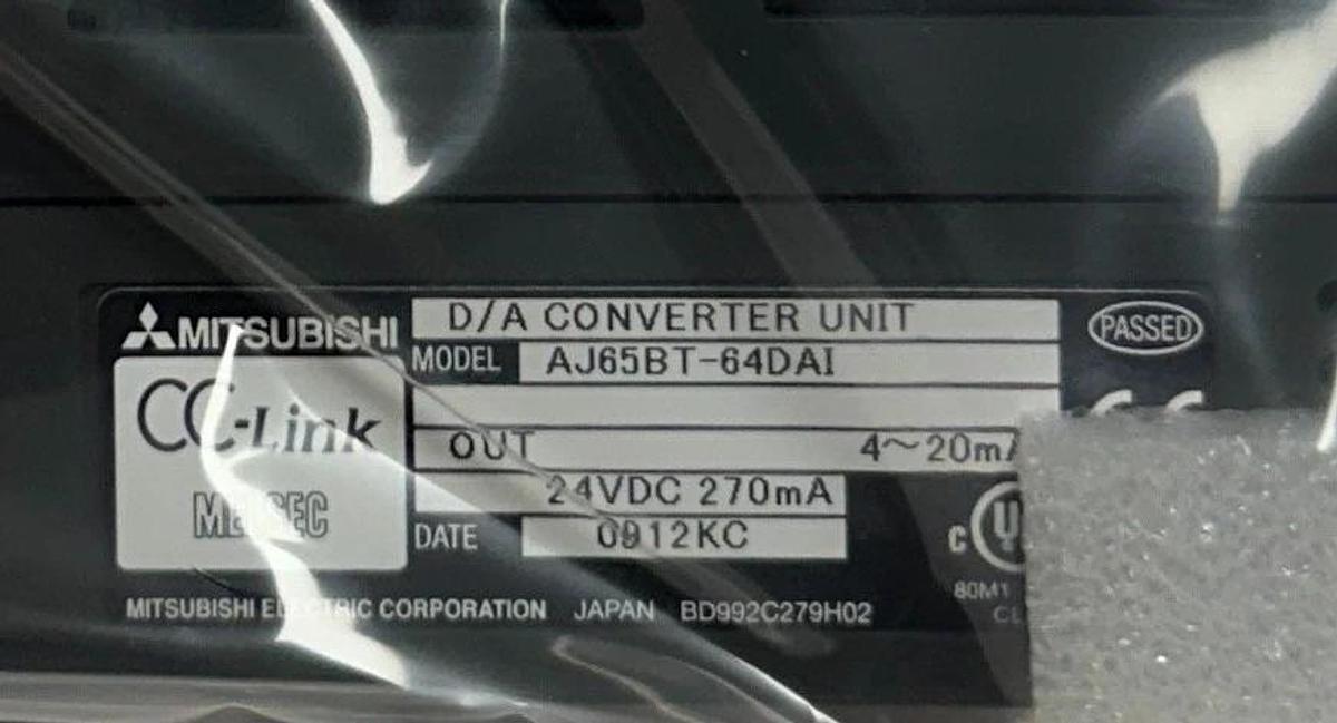 MITSUBISHI AJ65BT-64DAI / AJ65BT64DAI MELSEC CC-Link D/A CONVERTER MODULE NSMP