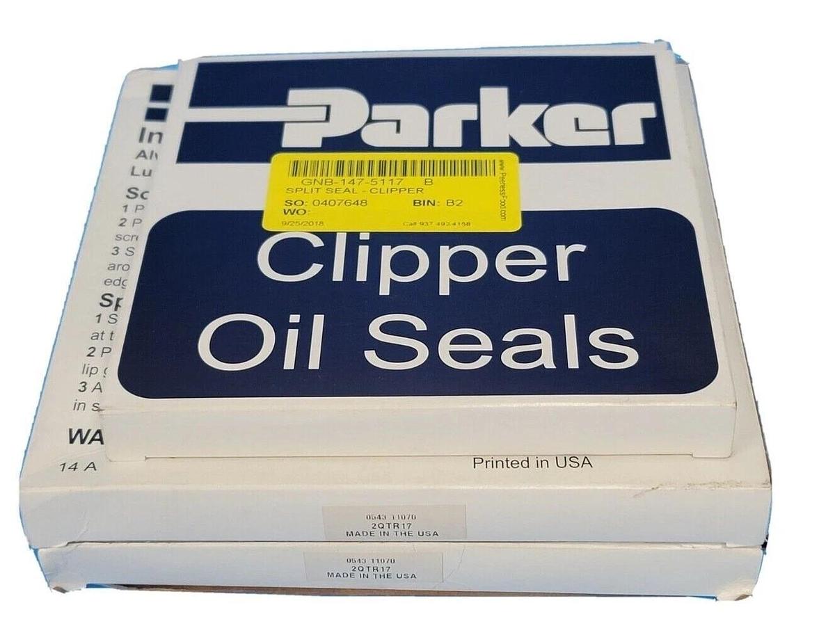 Used LOT OF 3 NIB PARKER 2QTR17 OIL SEALS