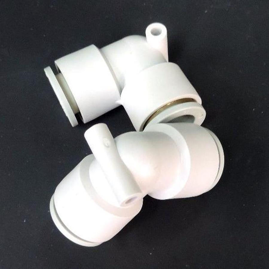 Used LOT OF 2 NEW SMC KQ2L16-00 FITTINGS KQ2L1600
