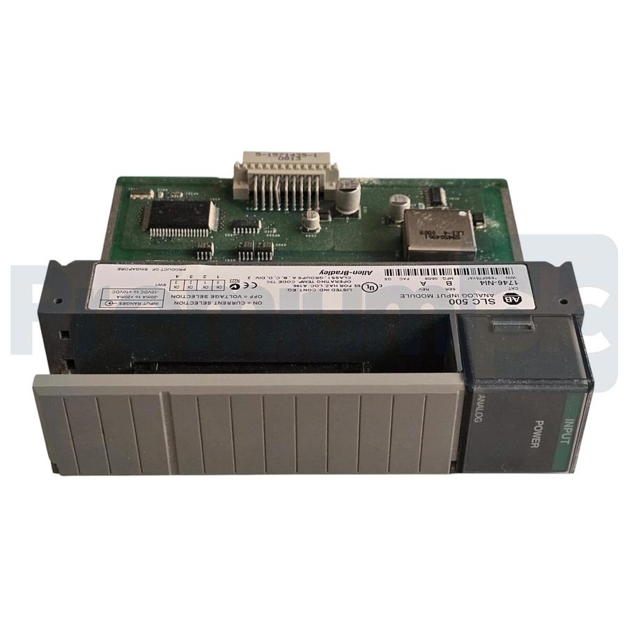 Used Allen-Bradley 1746-NI4 /B SLC 500 4-Ch Analog Input Module Rev. A 1746NI4 USPI