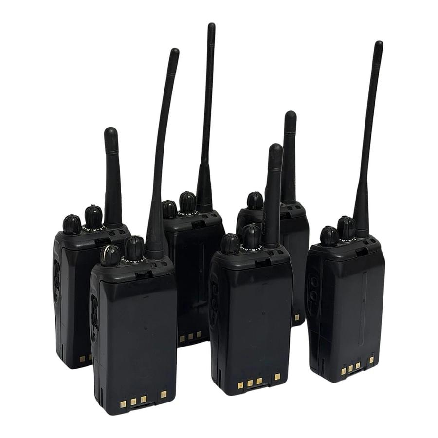 Used Kenwood TK-3360-K UHF Two Way Radio Transceivers - Lot of 6