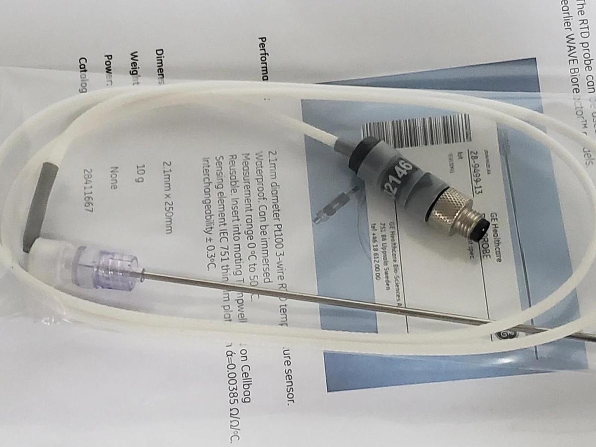 Used NIB GE HEALTHCARE 28-4116-67 RTD PROBE 28945046.AB 28411667