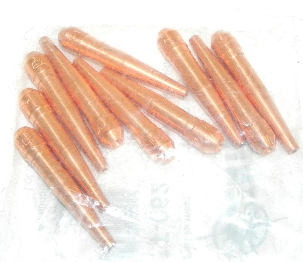 Used NEW CENTERFIRE SERIES TT-062 TAPERED CONTACT TIP FOR 1/16'' WIRE QTY: 10
