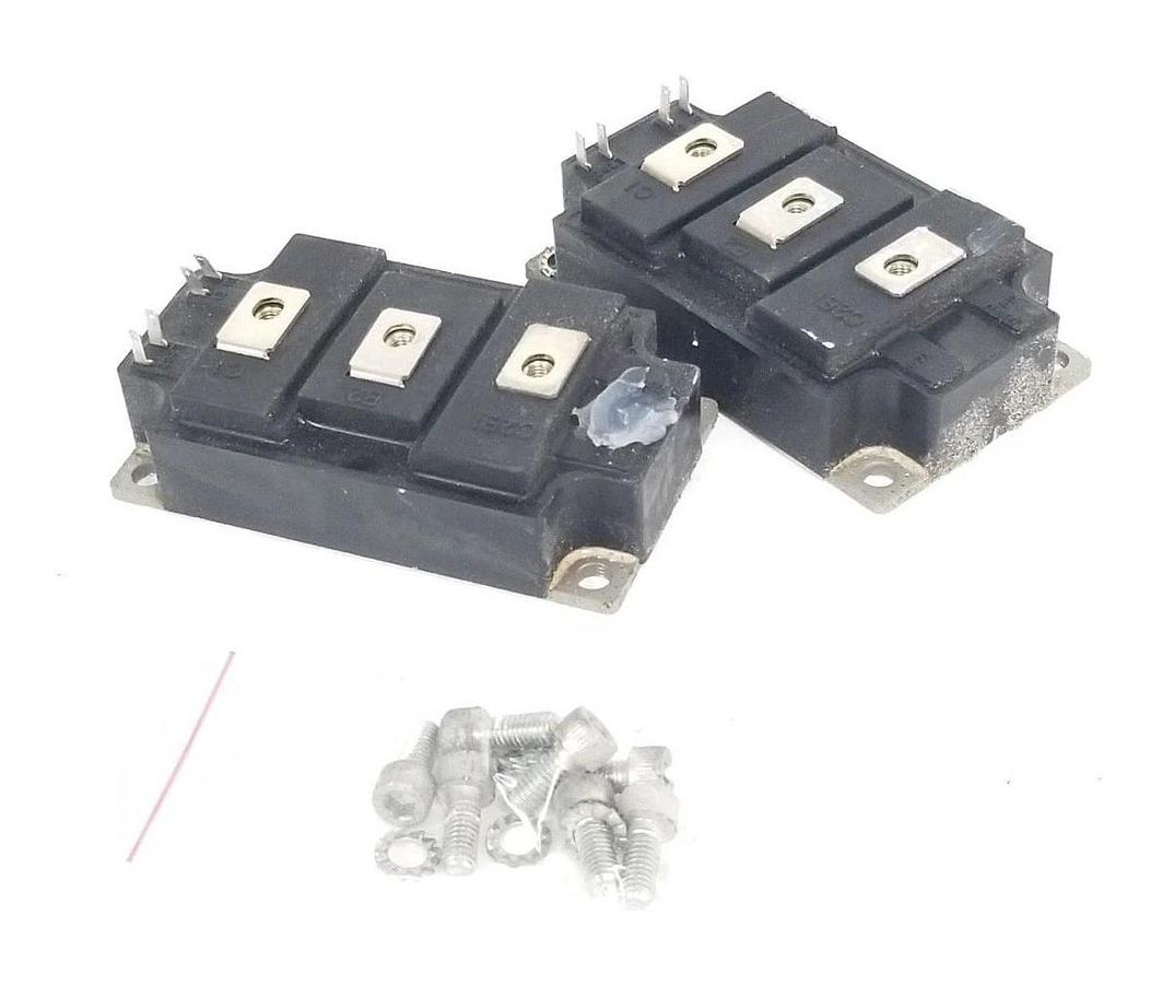 Used LOT OF 2 TOSHIBA MG100Q2YS9 TRANSISTOR MODULES