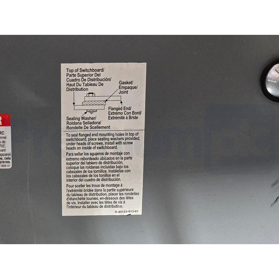 Used Square D COF2540G48PGE I-Line II Feeder Busway Straight 600VAC 4000A 3Ph 4W NEW