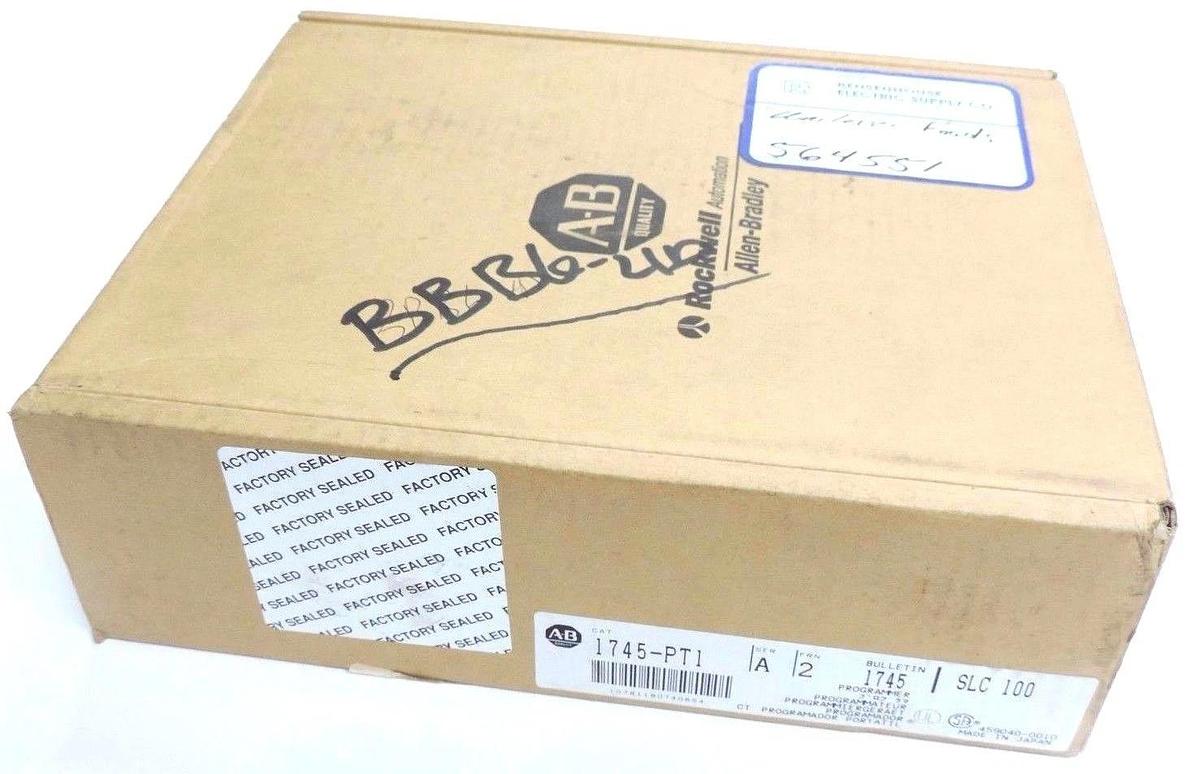 Used ALLEN BRADLEY 1745-PT1 /A SLC 100/150 HANDHELD PROGRAMMER 1745PT1 FRN: 2 NSFS
