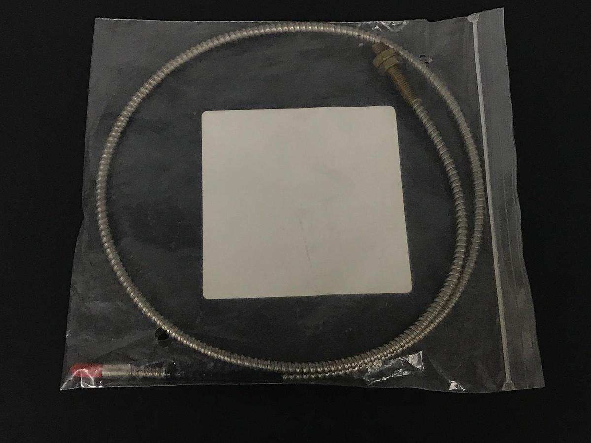 Used LOT 6 NEW ALLEN BRADLEY 99-52-1 GLASS FIBER OPTIC CABLES SER. B, AXIAL TIP 3FT