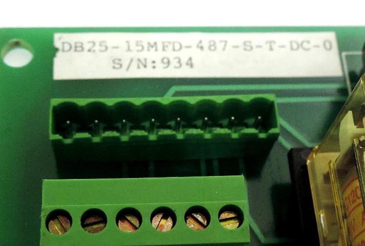 Refurbished DIAMOND AUTOMATION AC MOTOR DRIVE BOARD DB25-15MFD-487-S-T-DC-0 PROF. REPAIRED