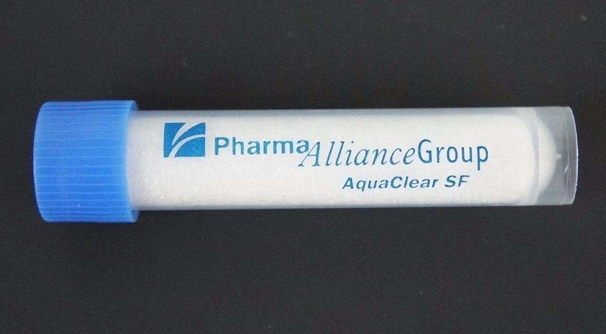 Used LOT OF 8 NEW PHARMA ALLIANCE GROUP AQUACLEAR BIOCIDE, SF EASY TUBE 10 GMS