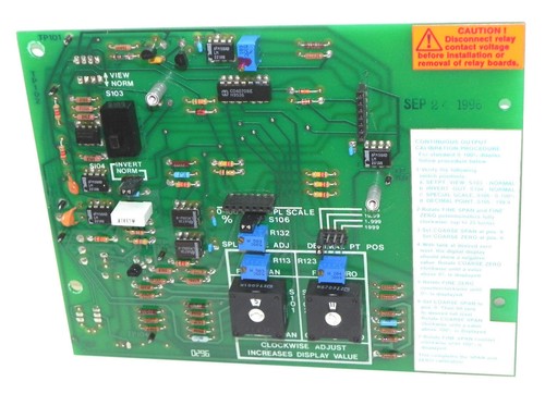 Used ENDRESS & HAUSER MJD010-0000 CONTROL BOARD MJD0100000