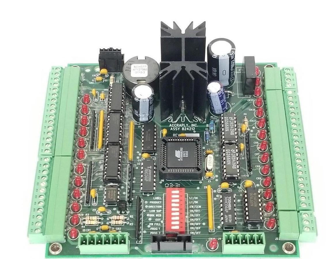 Used ACCRAPLY 824212 CONTROL BOARD