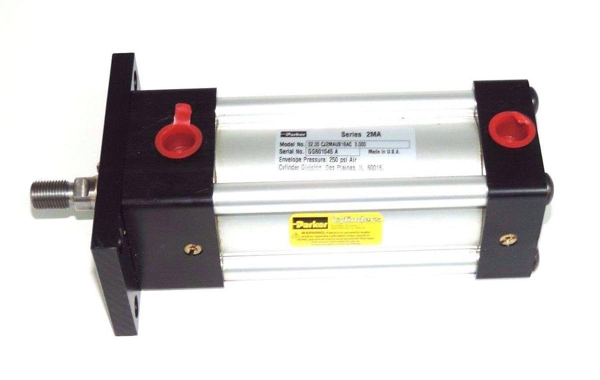 Used NEW PARKER 02.00 CJ2MAUS18AC 3.000 SERIES 2MA AIR CYLINDER