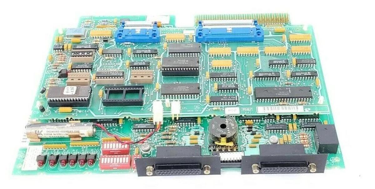 Used GE FANUC IC600-BF944K 12K ASCII I/O MODULE 44A717587-G01 W/ 44A717588-G01 BOARD