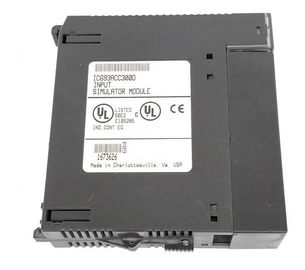 Used GE FANUC IC693ACC300D INPUT SIMULATOR MODULE