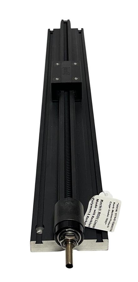Used KERK MOTION PRODUCTS 1BV67 / 162K037H01 RGS LINEAR SLIDE / GUIDE 25'' BLACK NSNP