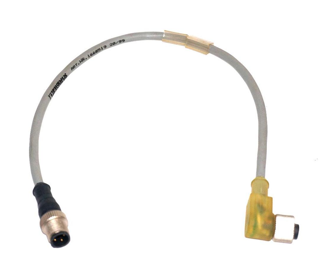 Used PHOENIX CONTACT 1668519 SENSOR/ ACTUATOR CABLE