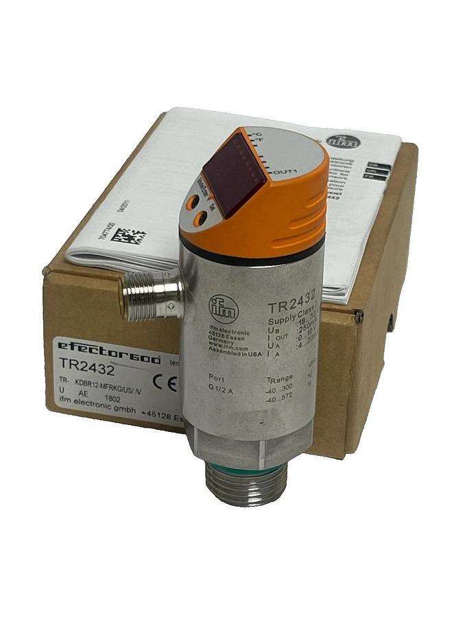 ifm TR2432 | TR-...KDBR12-MFRKG/US/....../V Evaluation Unit for PT100/PT1000